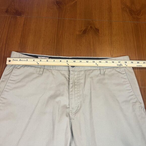 Volcom Pants‎ Mens 36x32 Khaki Straight Leg Chino Casual Dress Workwear Modern - Picture 6 of 16